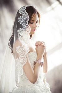 Beautiful wedding dress