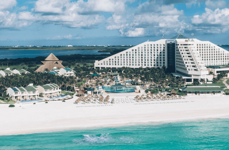 aerial view of Iberostar Selection Cancun 