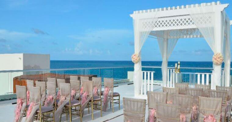 Sky Deck weddings at Azul Beach Resort 