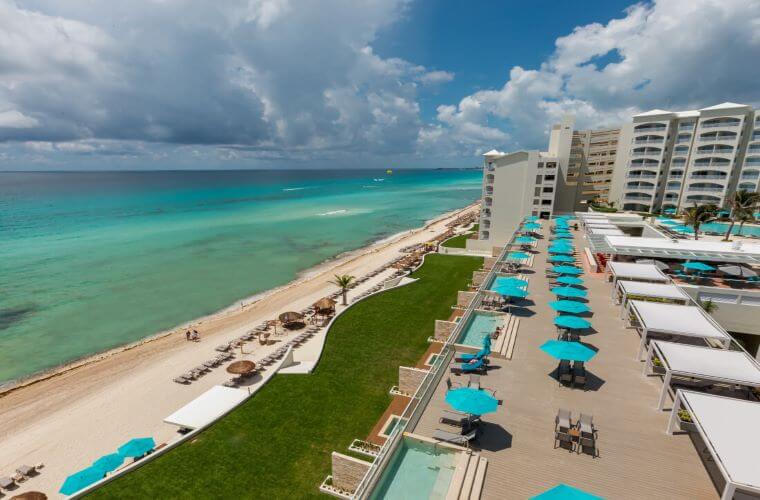 Royal Uno Resort with a beachfront view 