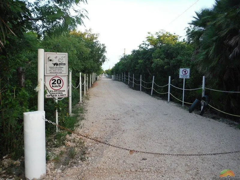 xcacel beach warning signs