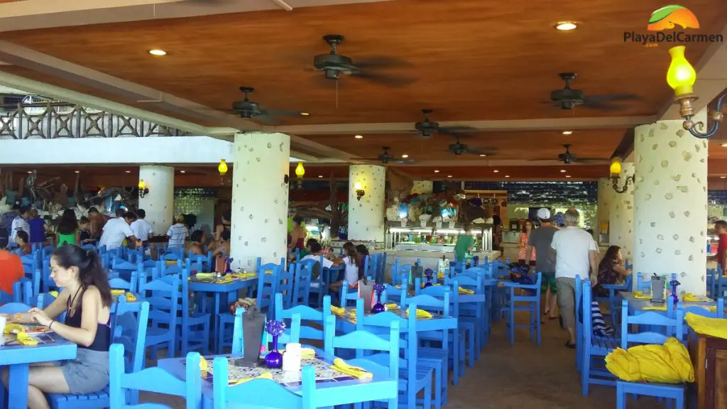 xel ha main buffet