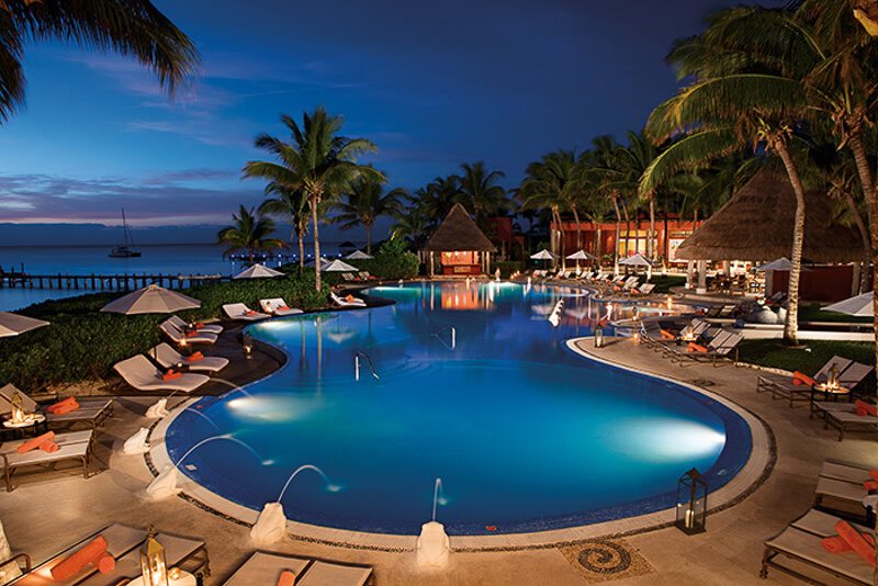 Zoetry Paraiso Riviera Maya pool