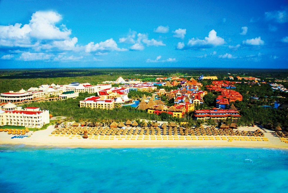 Iberostar Paraiso Maya aerial view