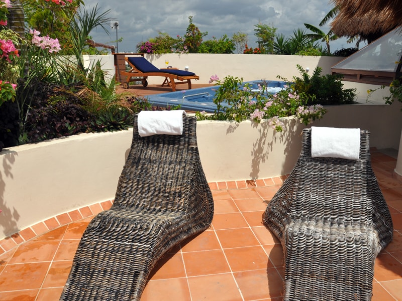 Porto Playa suntanning