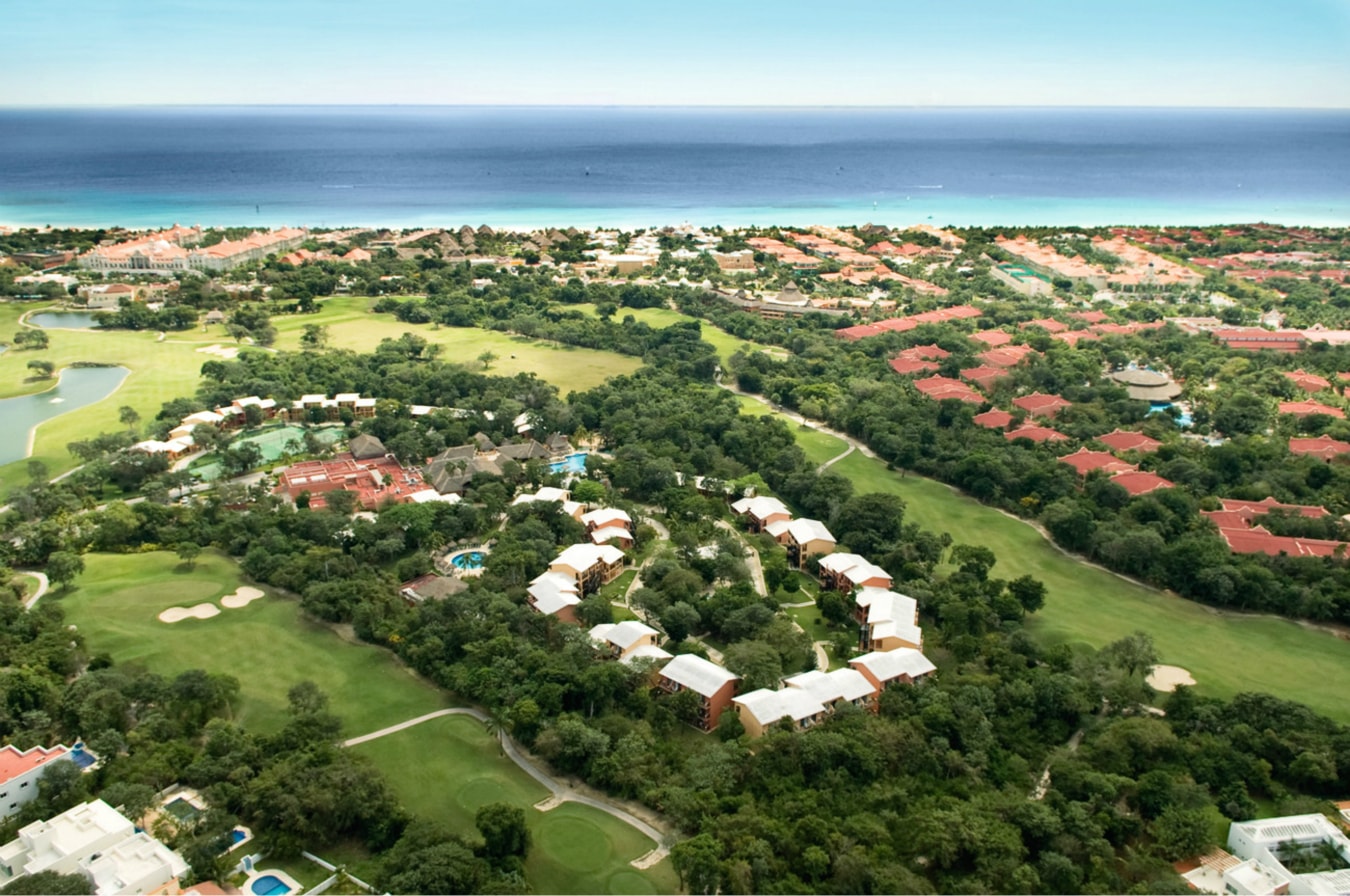 Riu Lupita Aerial view of Playacar