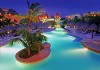 Iberostar Paraiso Maya pool at night 