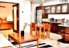 Fully equipped kitchen at Acanto Hotel