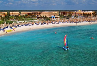 Grand Bahia Principe Tulum aerial view