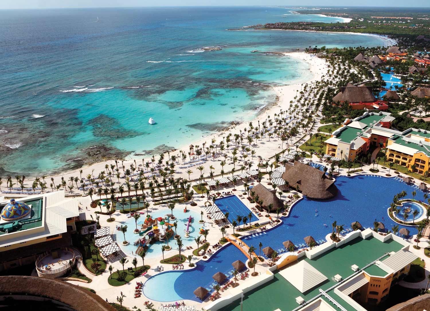 Barcelo Maya Palace aerial view